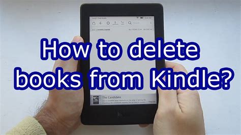 how to delete books off kindle and ensure your device remains secure