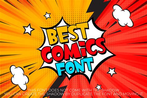 What font is used in comics, and why does it make superheroes sound louder?